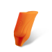 Pack of 2 Silicone EGO Biogrips (Straight) in Orange - Up to 19MM Tubes