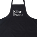 Killer Beauty Apron Black with Pocket