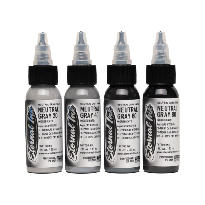 Eternal Ink Neutral Gray Set - 4x 30 ml