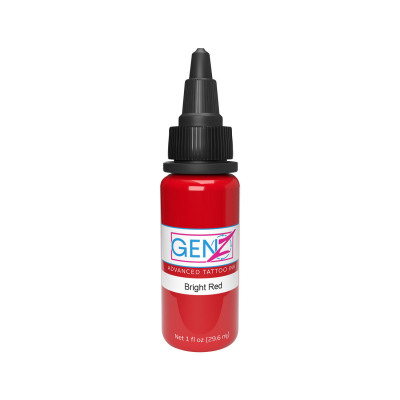 Intenze Ink Gen-Z 19 Color - Bright Red 30 ml (1 oz)