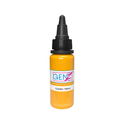 Intenze Ink Gen-Z 19 Color - Golden Yellow 30 ml (1 oz)