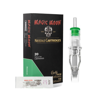 Box of 20 Magic Moon Cartridges 0.30MM Magnum Medium Taper