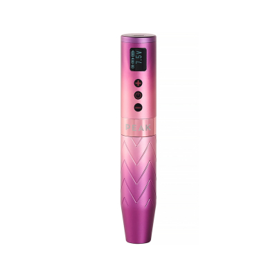 Peak Astra - Wireless Pen PMU Machine with Adjustable Stroke - Rose Quartz