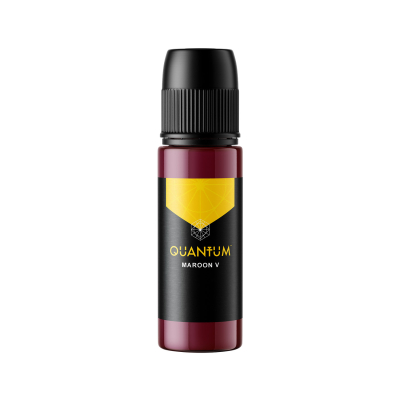 Quantum Tattoo Ink (Gold Label) - Maroon V 30 ml