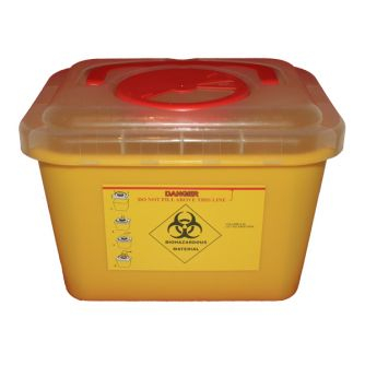 Tattoo Sharps Bin 5L Capacity