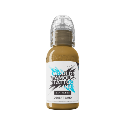 World Famous Limitless Tattoo Ink - Desert Sand 30ml